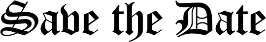Save the Date